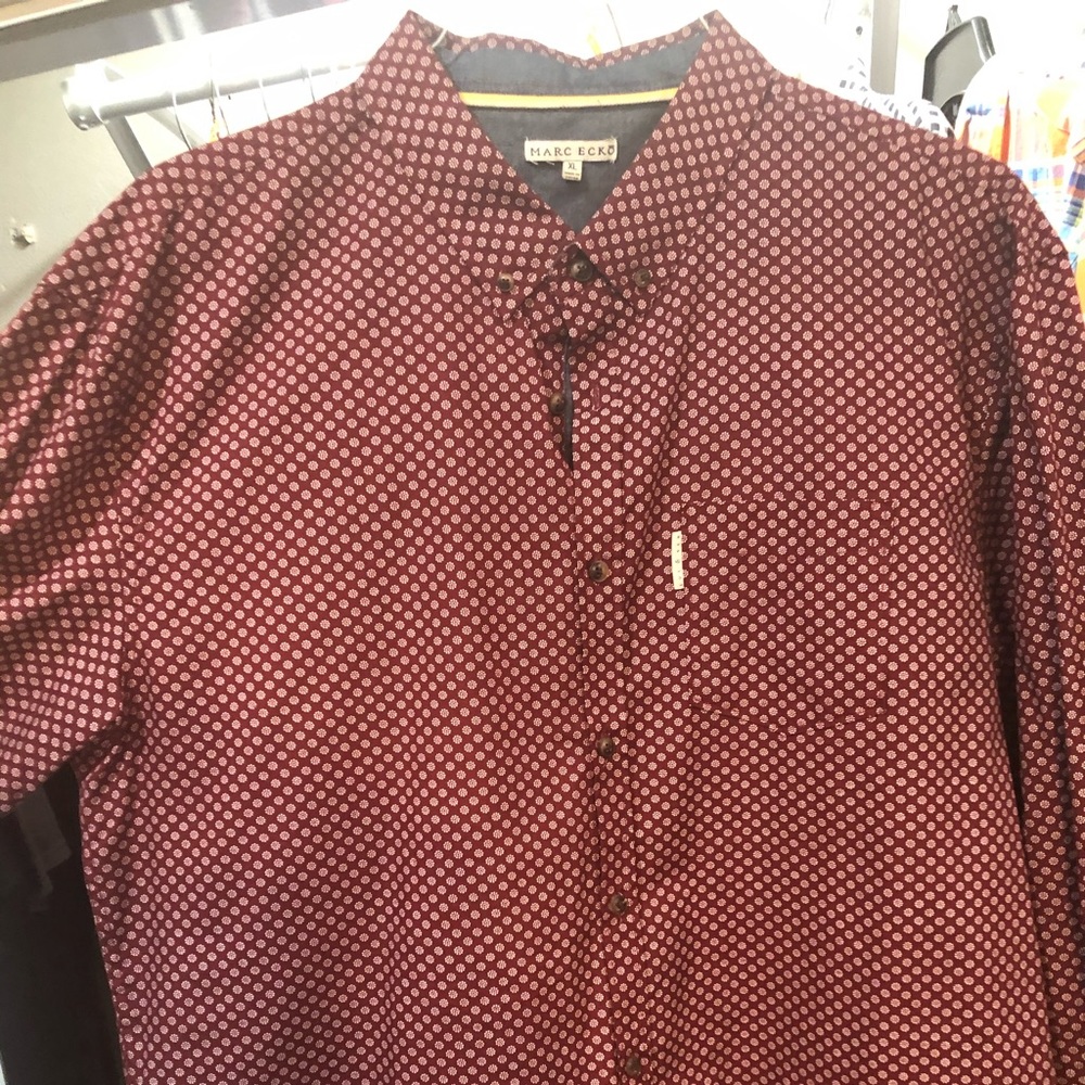 Marc Ecko Cut & Sew XL Red Shirt
